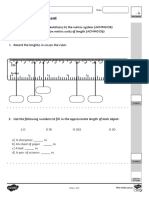Au t2 M 41710 Year 6 Length Assessment Sheet English - Ver - 3