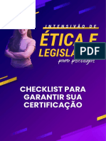 CHECKLIST Certificacao Intensivao PDF