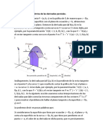 Interpretación geométrica derivadas parciales