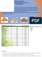 Briquetting Production Process PDF