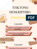 Tesktong Deskriptibo