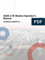 FortiGate-FortiWiFi-5.0-3G4G LTE Modem Operator's Manual PDF