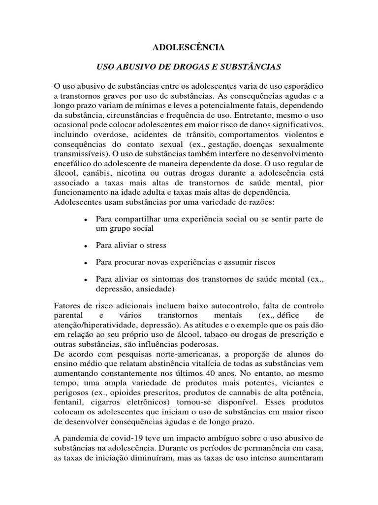 adolesc-ncia-uso-de-subst-ncias-pdf-nicotina-alcoolismo