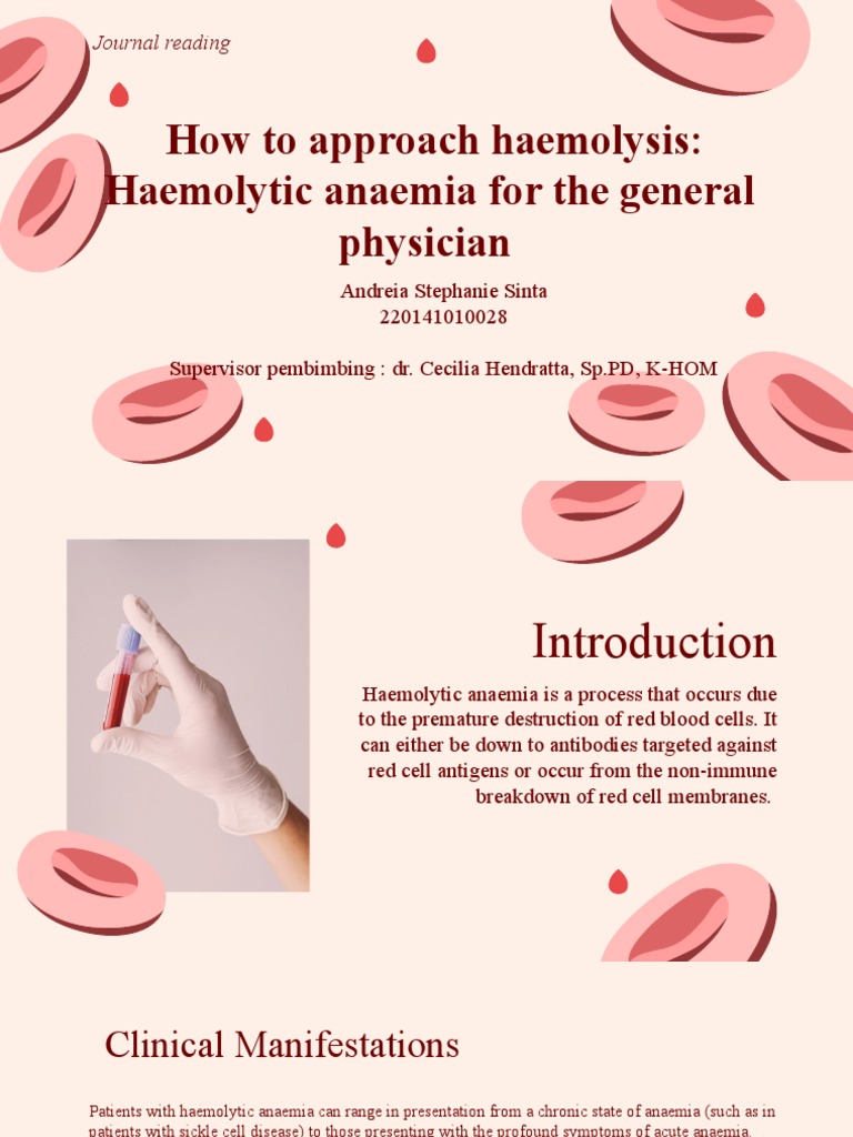 Journal Reading PDF Anemia Blood