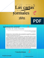 Las Cartas Formales