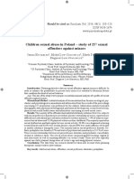 2014, Heitzman Et Al Agresores Sexuales Contra Niños Caracteristicas