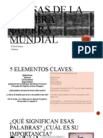 Estudios Sociales. PPT Causas IGM. III NB 2023