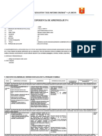 "Institución Educativa "Jose Antonio Encinas" La Oroya: Experiencia de Aprendizaje Nº4