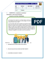 PRUEBA DIAGNOSTICA- 1º F