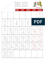 Calendarios Infantiles 2023