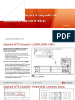 Guía de Instalación para La Integración de Monitoreo de Gabinete MTS9304