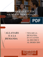 Actitudes Del Demandado