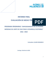 INFORME FINAL  PROGRAMA ORIGINARIAS v1