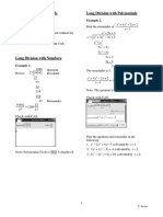 Long Division Polynomials