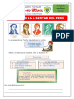 Buscando La Libertad Del Perú: PP - FF.RR - HH. 1º Secundaria 20/07/2020