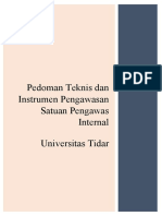 Pedoman Dan Instrumen Teknis Pengawasan SPI Final Bercap 2 PDF