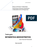 Texto Guía Estadística Administrativa: Carrera Administración de Empresas