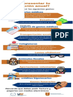 Infografía Gastos Deducibles SAT