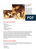 ricetta torta marmorizzata / recipe marble cake 