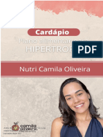 Cardápio Hipertrofia PDF