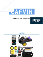 LAFVIN ESP32 Cam Robot Car