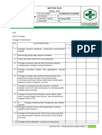 Daftar Tilik Spil Kit