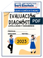 Evaluación Diagnos 2023 3°