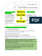 How To Write A Narrative Essay