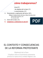 El Contexto y Consecuencias de La Reforma Protestante