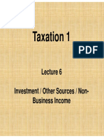 Lecture 6-Investment Income-With Answer1 PDF