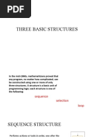 Three Basic Structures