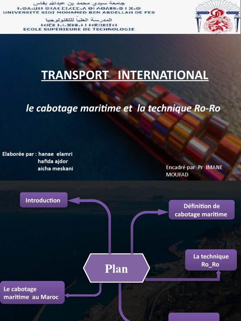 Presentantion Cabotage | PDF | Transport de marchandises | Transport