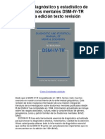 Manual Diagnóstico y Estadístico de Trastornos Mentales DSM IV TR Cuarta Edición Texto Revisión - Averigüe Por Qué Me Encanta!