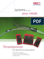 Thrombotimer en