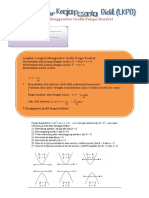 Menggambar Grafik Fungsi