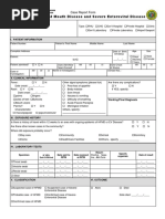 Dengue Death Case Investigation Form (CIF) | PDF | Physical Examination ...