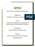 Estimulo en La Formación de Instituciones y Seres Humanos Flexibles