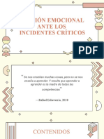 Gestión Emocional Ante Los Incidentes Críticos