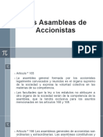 Tema 4. Las Asambleas de Accionistas