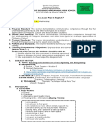 PDMHS Lesson Plan on Agreeing and Disagreeing