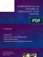 Komplikasi Kehamilan