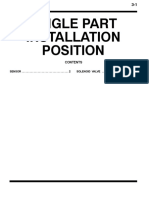 Single Part Installation Position