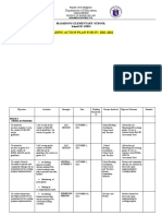 Reading Action Plan For Sy: 2021-2022: Department of Education