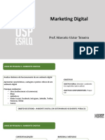 Marketing Digital: Prof. Marcelo Victor Teixeira