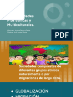 Las Sociedades Pluriculturales y Multiculturales