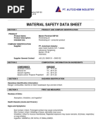 Material Safety Data Sheet: Pt. Autochem Industry