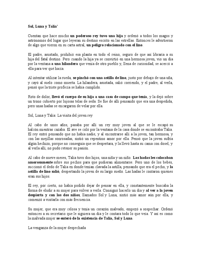 Sol, luna y talía PDF