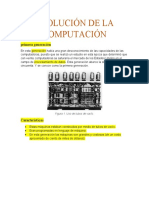 Evolución de La Computación