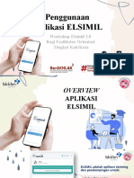 Overview Elsimil 2.0 (Registrasi Admin)