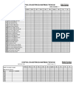 Control de Asistencia Materias Tecnicas: CAMPO: Comunidad y Sociedad